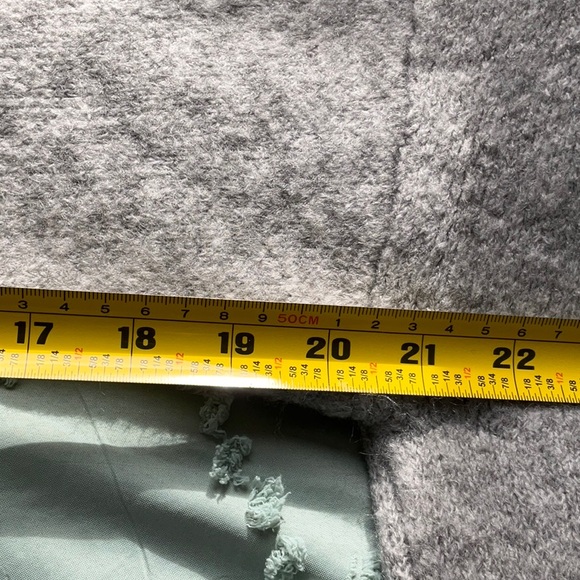 Gray cowl-neck sweater sz L - Picture 4 of 6